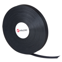 Attaches QWIK, Boucle et crochet, 25 vg x 3/4", Auto-aggripant, Noir Superchem Industries