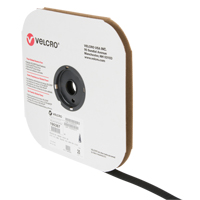 Fastener Tape, Hook, 25 yds x 3/4", Sew-On, Black Superchem Industries