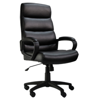 Activ Series A-601 Office Chair, Polyurethane, Black, 275 lbs. Capacity Superchem Industries
