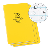 Notebook, Soft Cover, Yellow, 48 Pages, 4-5/8" W x 7" L Superchem Industries