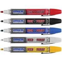 Felt Tip Paint Marker, Liquid, White Superchem Industries