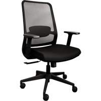 Activ Series Synchro-Tilt Office Chair, Fabric/Mesh, Black, 275 lbs. Capacity Superchem Industries
