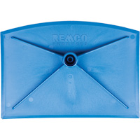 T&ecirc;te de binette pour service alimentaire, Bleu, 8" la x 11-1/4" lo Superchem Industries