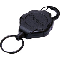 Ratch-It Locking Keychain, Plastic, 48" Cable, Carabiner Attachment Superchem Industries