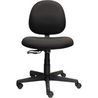 Aspen Low Back Posture Task Chair, Fabric, Black, 275 lbs. Capacity Superchem Industries