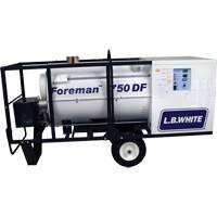 Foreman&reg; 750 Indirect-fired Portable Heater, Radiant Heat, Natural Gas, 750000 BTU/H Superchem Industries
