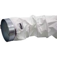 Trousse de canalisation de distribution blanc 12" x 12", adaptateur et bride Superchem Industries