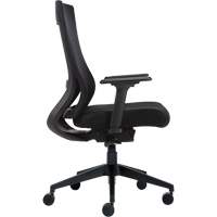 High-Back Weight-Sensing Synchro-Tilter, Mesh, Black Superchem Industries