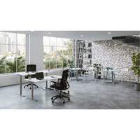 Newland Height-Adjustable Rectangular Table Superchem Industries