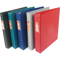 Vinyl Binders, 11" x 8-1/2" x 2", Green Superchem Industries