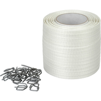 Woven Cord Strapping, Polyester, 1/2" W x 750' L Superchem Industries