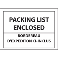 Packing List Envelopes, 4" L x 5" W, Backloading Style Superchem Industries