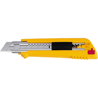 Multi-Blade Knife, 18 mm, Silver, Heavy-Duty, Plastic Handle Superchem Industries