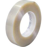 Ruban en polyester, Polyester, 25,4 mm (1") la x 66 m (216') lo, 6,3 mils &eacute;pais Superchem Industries