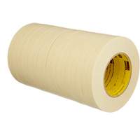 Scotch&reg; High Performance Masking Tape 231, 12 mm (1/2") x 55 m (180'), Beige Superchem Industries