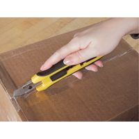 Five-Position Safety Knife, 18 mm, Silver, Rubber Handle Superchem Industries