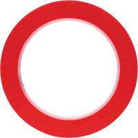 471 Vinyl Tape, 12 mm (1/2") W x 32.9 m (108') L, 5.3 mils, Red Superchem Industries