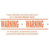 Pre-Printed Gummed Tapes, 72 mm (2-4/5") x 137 m (449.475'), Kraft Superchem Industries