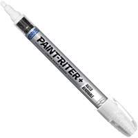 Paint-Riter&reg;+ Water Removable Paint Marker, Liquid, White Superchem Industries