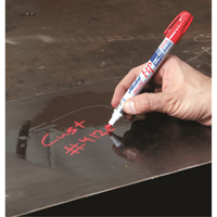 Paint-Riter&reg; + Oily Surface Marker, Liquid, Red Superchem Industries