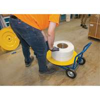 Distributeur de feuillards, Feuillard Polyester/Acier/Polypropyl&egrave;ne, Dia de noyau 16"/8", largeur de rouleau 3"/8"/6" Superchem Industries