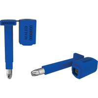 Scell&eacute;s de haute s&eacute;curit&eacute; Locktainer, 3-1/4", M&eacute;tal, Scell&eacute; &agrave; boulon Superchem Industries