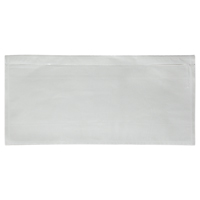 Pochette vierge pour bordereau d'exp&eacute;dition, 10" lo x 5-1/2" la, Style Insertion par l'arri&egrave;re Superchem Industries