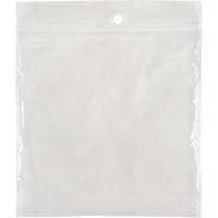 Sacs en poly, Refermable, 4" x 4", 2 mils Superchem Industries
