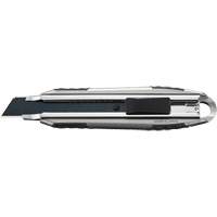 Knife with Auto-Lock, 18 mm, Carbon Steel, Heavy-Duty, Aluminum Handle Superchem Industries