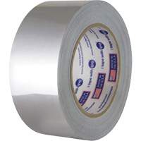 Silver Aluminum Foil Tape, 3 mils Thick, 25.4 mm (1") x 54.86 m (180') Superchem Industries