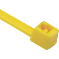 T Series Cable Ties, 8" Long, 50 lbs. Tensile Strength, Yellow Superchem Industries