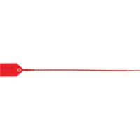 Standard-Duty Security Seal, 12", Plastic, Plastic Seal Superchem Industries