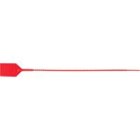 Standard-Duty Security Seal, 12", Plastic, Plastic Seal Superchem Industries