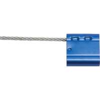 High Security Security Seal, 12", Metal, Cable Seal Superchem Industries