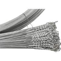Baling Wire, Galvanized, 13-1/2' L, 13 ga. Superchem Industries