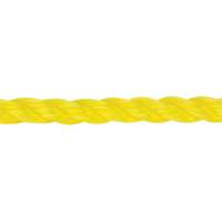 3/8" Braided Yellow Rope, Polypropylene, 630' Superchem Industries