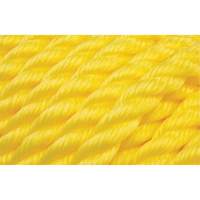 Corde jaune tress&eacute;e, Polypropyl&egrave;ne, 144' Superchem Industries