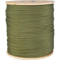 Paracorde verte, Nylon, 1600' Superchem Industries