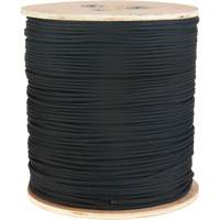 Paracorde noir, Nylon, 1600' Superchem Industries