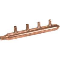 Four Branch Manifold, 3/4" Dia., Copper Superchem Industries
