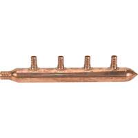 Four Branch Manifold, 3/4" Dia., Copper Superchem Industries