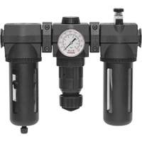 Filter, Regulator & Lubricator Modulair 400 with Manual Drain & Standard Bowl, 3/4" NPTF Superchem Industries