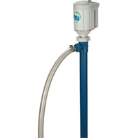 PFM-48 Drum Pump Kit with M3V Motor, Polypropylene/PVDF/Stainless Steel Superchem Industries