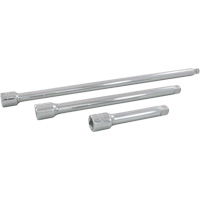 Jeu de rallonges pour douilles, Prise de 1/2", Fini Chrome, 3 Mcx Superchem Industries