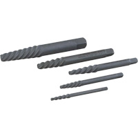 Left Hand Spiral Tapered Flute Extractor Set, 5 Pieces Superchem Industries