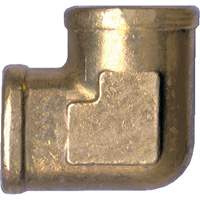Raccord de tuyau forg&eacute; en coude 90°, FPT, Laiton, 1/2" Superchem Industries