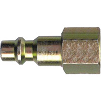 D&eacute;connexion rapide automatique &agrave; une main, Laiton, 3/8" x 1/4" Superchem Industries