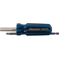 The Mariner Multibit Screwdriver, 6" L, Plastic Handle Superchem Industries