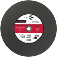 POWER ABRASIVE&reg; Cut-Off Wheel, 12" x 1/8", 20 mm Arbor, Type 1, 6370 RPM Superchem Industries
