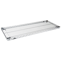 Super Adjustable Super Erecta Shelf&reg; Wire Shelves, 18" W x 18" D, 600 lbs. Capacity Superchem Industries